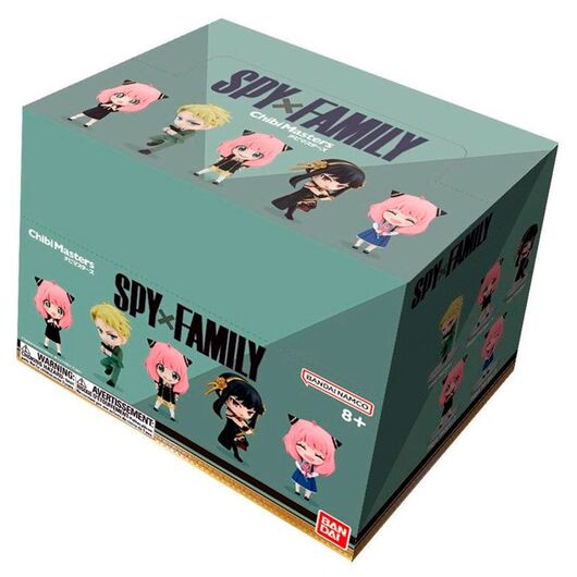 BANDAI Spy x Family Chibimaster assorted figure 9cm
