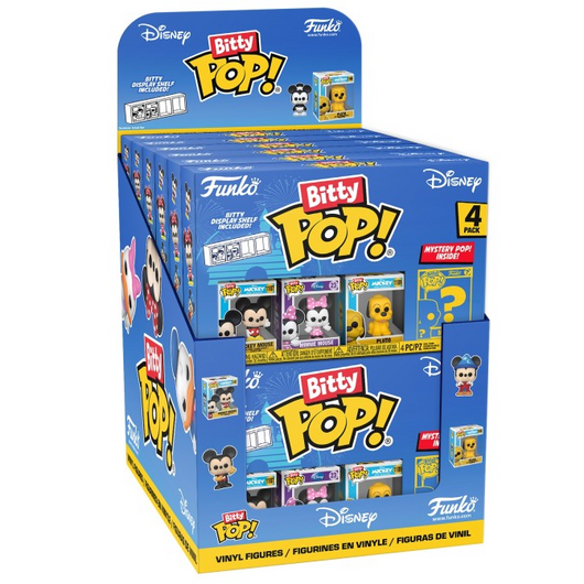 FUNKO BITTY POP 4 Pack Display 12pz Disney 76340 (Τυχαία Επιλογή 1:12)