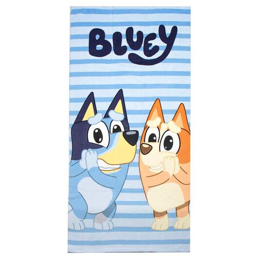 Bluey microfibre beach towel 8445484459630