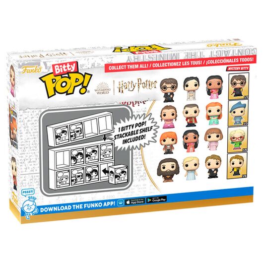 Funko Bitty Pop! Harry Potter:  Ron Weasley 4 Pack