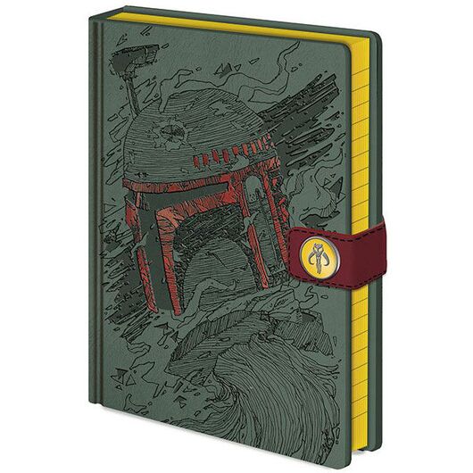 PYRAMID Star Wars Boba Fett premium A5 notebook