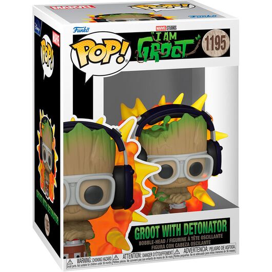 Funko Pop! I Am Groot w/Detonator Bobble 1195