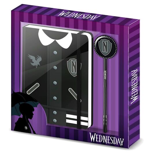 Gift Set 2 in 1 Wednesday Nevermore Academy Uniform 6141