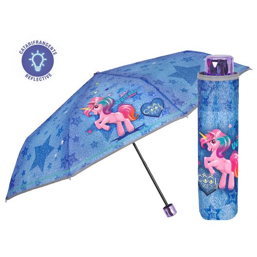 Unicorn manual folding umbrella 50cm 8015831156224