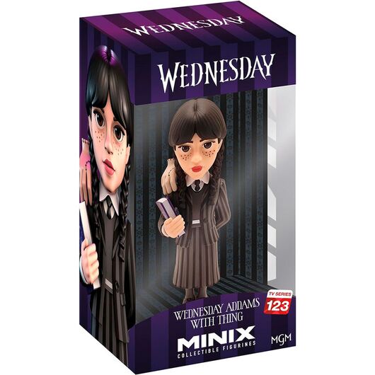 Wednesday - Wednesday and Thing Minix figure 12cm 8436605111797