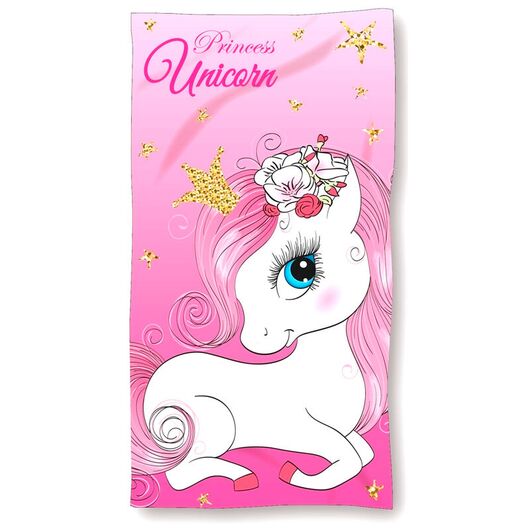 Unicorn cotton beach towel 8435631339137