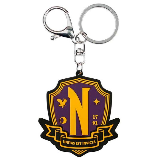 KARACTERMANIA Wednesday Emblem keychain