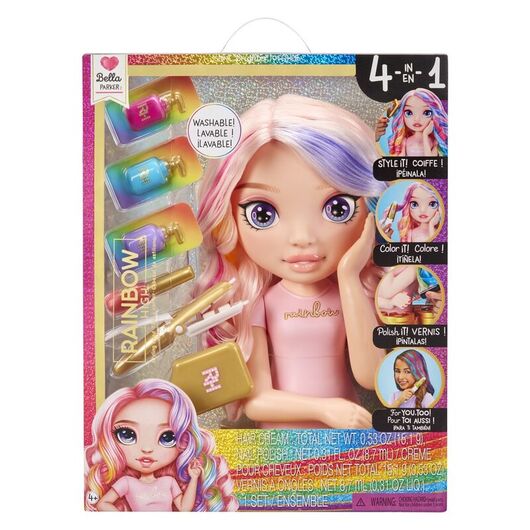 MGA Rainbow High Bella Parker Styling head playset
