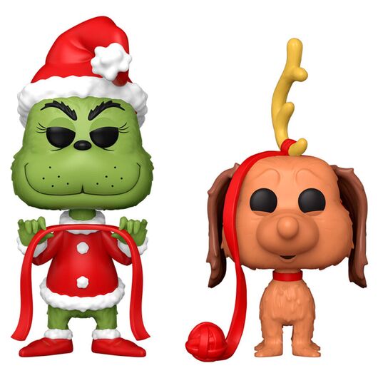 POP pack 2 figures The Grinch - Grinch & Max 889698725057