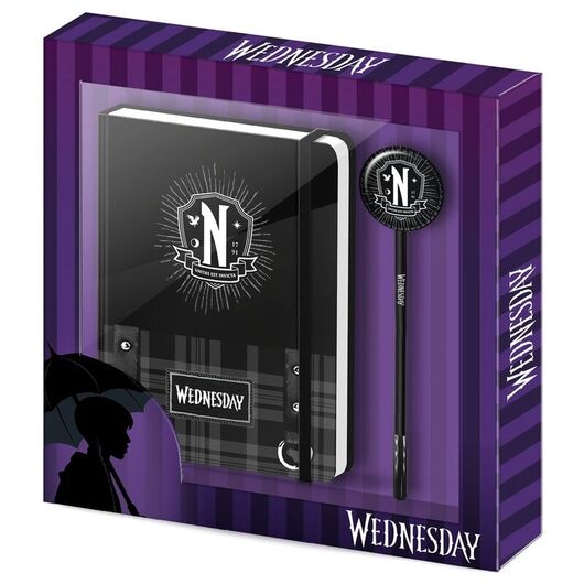 KARACTERMANIA Wednesday diary + pen set
