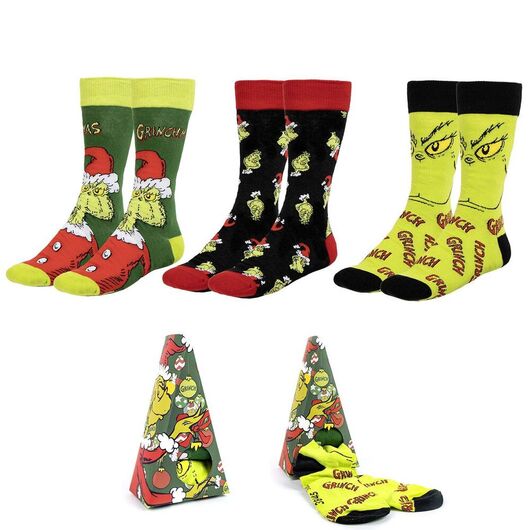 CERDÁ Grinch pack 3 adult socks