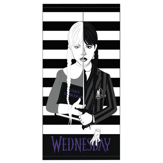 Wednesday microfibre beach towel 8435746907566