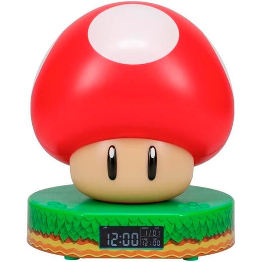 Paladone - Super Mario: Super Mushroom Table Clock