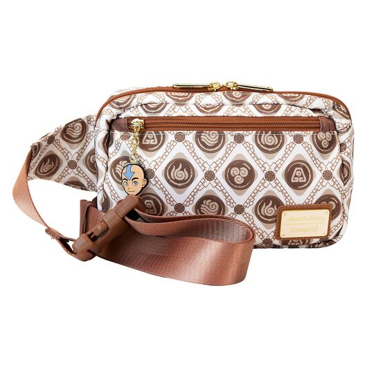 LOUNGEFLY Loungefly Avatar The Last Airbender nylon belt pouch