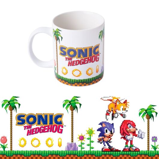 ERIK Sonic The Hedgehog Retro Pixel mug 350ml