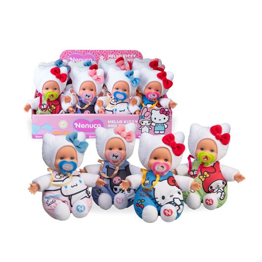 FAMOSA Hello Kitty Nenuco Cute assorted doll 15cm