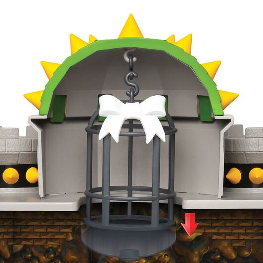 Mario Bros deluxe Bowser Castle playset