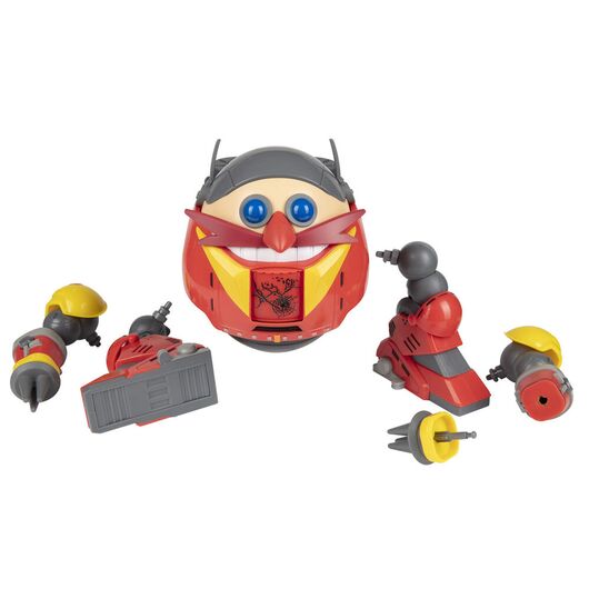 Sonic the Hedgehog Giant Robot Eggman vs Sonic Battle playset 0192995409262