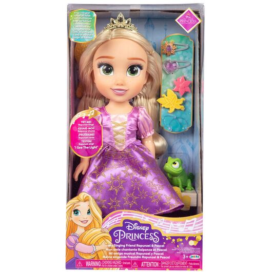 JAKKS PACIFIC Spanish Disney Tangled Rapunzel musical doll 38cm