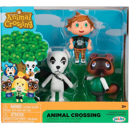 Animal Crossing blister 3 figures 6cm 192995410404
