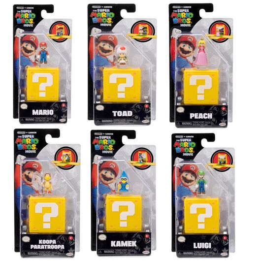 JAKKS PACIFIC Super Mario Bros assorted figure