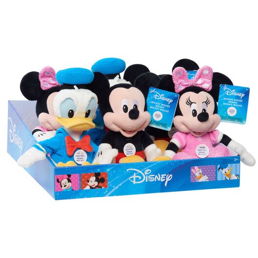JUST PLAY Disney assorted plush toy sound 25cm