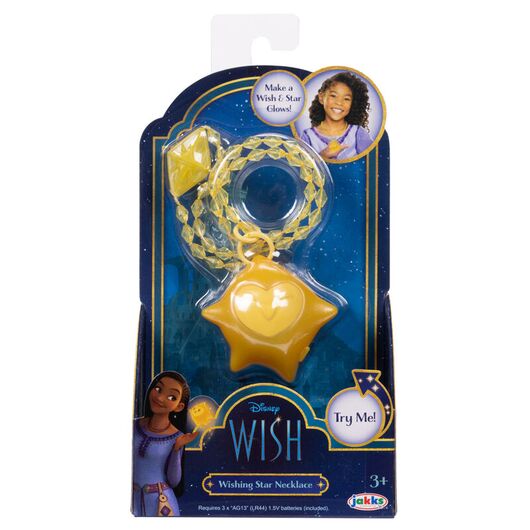 JAKKS PACIFIC Disney Wish Upon a star feature necklace