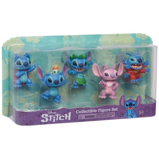 Disney Stitch pack 5 figures 7cm 886144462115