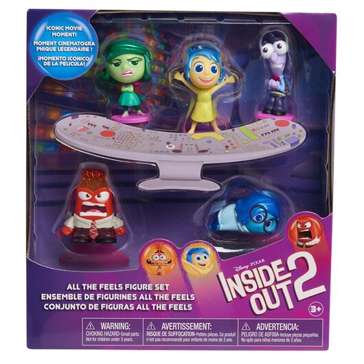 Disney Pixar Inside Out 2 pack 5 figures 886144455070