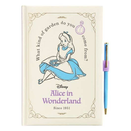 ERIK Disney Alice in Wonderland A5 premium notebook + pen