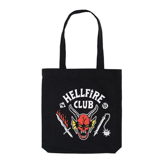 Stranger Things Hellfire Club shopping bag 8435497283186