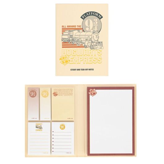 ERIK Harry Potter Platform 9 3/4 Sticky notes notebook