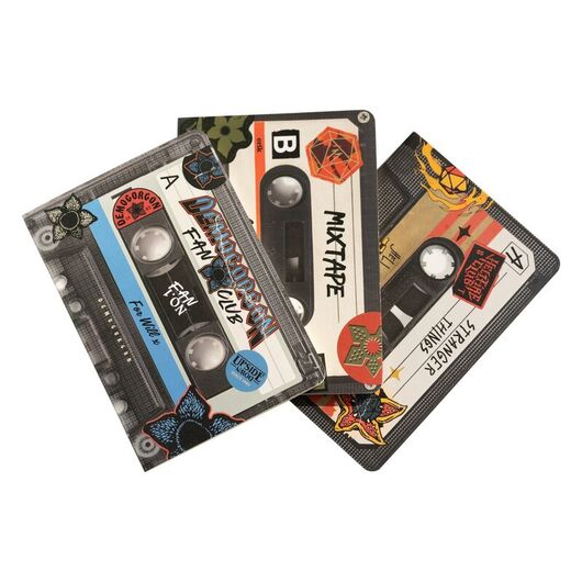 ERIK Stranger Things Walkman pack 3 A6 notebooks