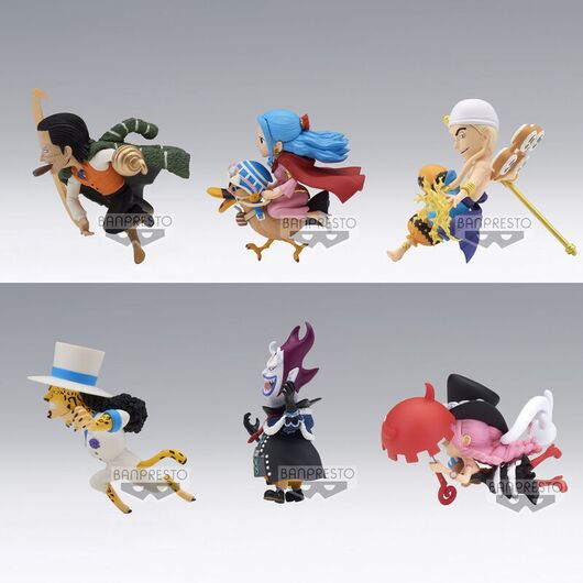 BANPRESTO One Piece The Great Pirates 100 Landscapes vol.6 World Collectable figure 7cm assorted