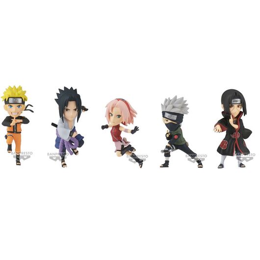 BANPRESTO Naruto Shippuden World Collectable assorted figure 7cm