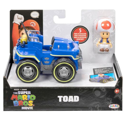 Mario Kart The Movie Toad Kart figure 7cm 192995417700