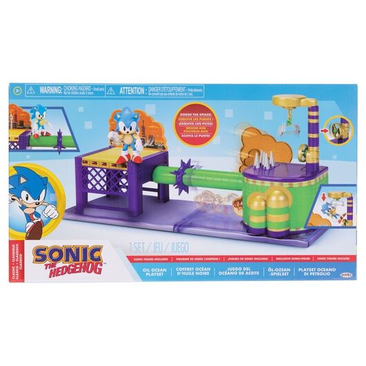 JAKKS PACIFIC Sonic the Hedgehog Oil Ocean playset