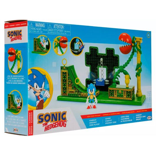 JAKKS PACIFIC Sonic the Hedgehog Stardust Speedway Zone playset