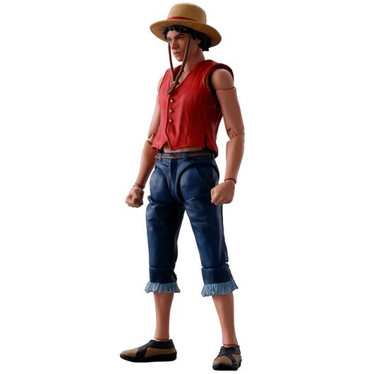 One Piece Netflix Series Monkey D. Luffy S.H. Figuarts figure 14,5cm 4573102657671