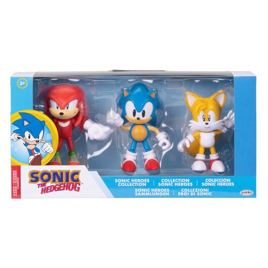 JAKKS PACIFIC Sonic the Hedgehog Classic pack 3 figures 10cm
