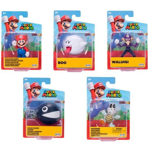 JAKKS PACIFIC Super Mario Bros wave 45 Super Mario assorted figure 6cm
