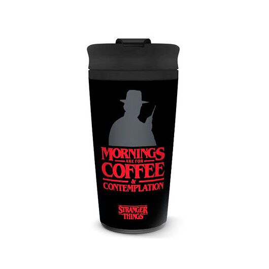 Stranger Things Coffe and Contemplation travel mug 5050574253710
