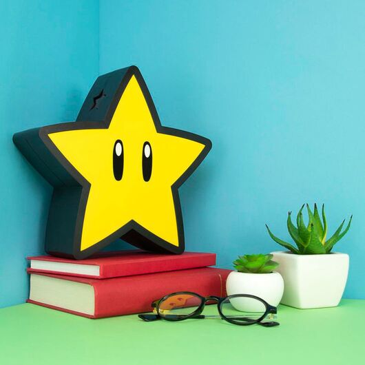Paladone - Super Mario: Super Star Lamp