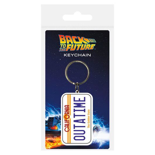 Portachiavi Back to the Future (License Plate) RK38572C