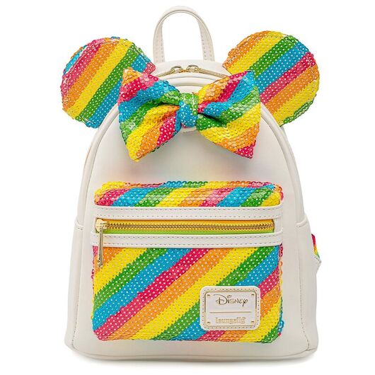 Loungefly Disney Minnie Rainbow backpack 26cm 671803372467