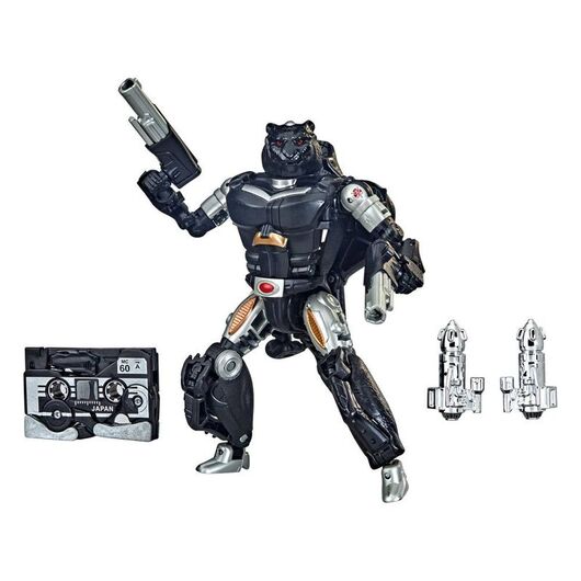 Transformers War From Cybertron Covert Agent Ravage + Decepticon Forever Ravage figures set 15cm 5010993863358