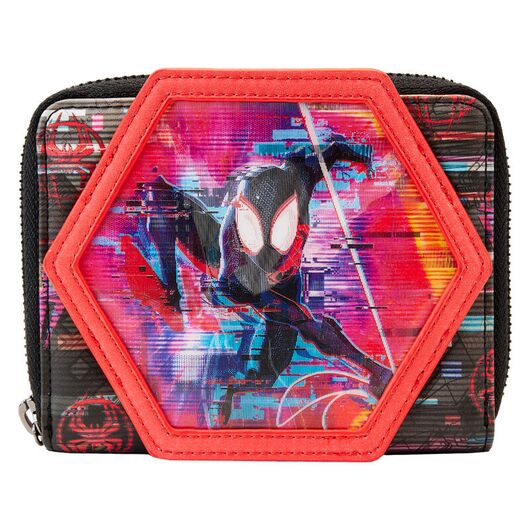 LOUNGEFLY Loungefly Marvel Spiderman Across the Spider-Verse Lenticular wallet