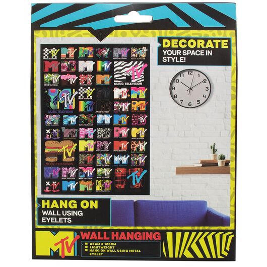 BLUE SKY STUDIOS MTV fabric poster