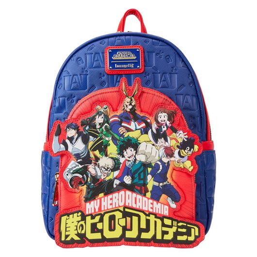 Loungefly My Hero Academia Group Debossed Logo backpack 26cm 671803463080