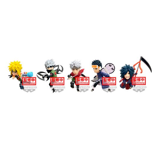BANPRESTO Naruto Shippuden Naruto99 vol.2 World Collectable assorted figure 7cm